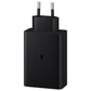Samsung 65W Power Adapter Trio (Black) | Original Fast Charger | 3-Port USB | Compatible with Tablets &amp; Phones | Suraj Electronics Delhi NCR
