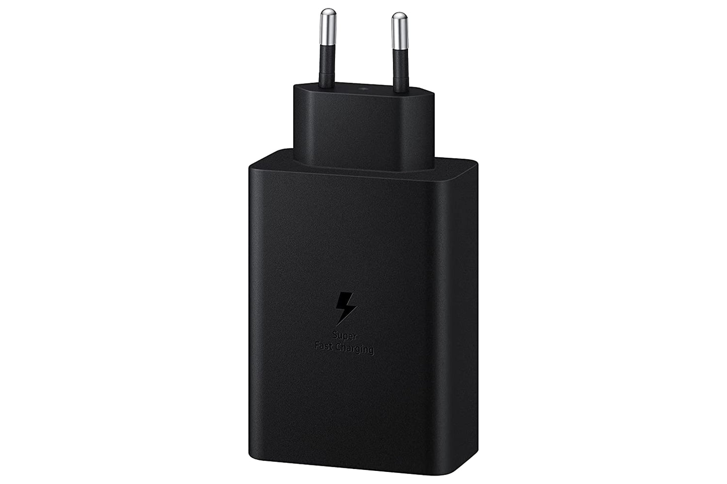 Samsung 65W Power Adapter Trio (Black) | Original Fast Charger | 3-Port USB | Compatible with Tablets &amp; Phones | Suraj Electronics Delhi NCR