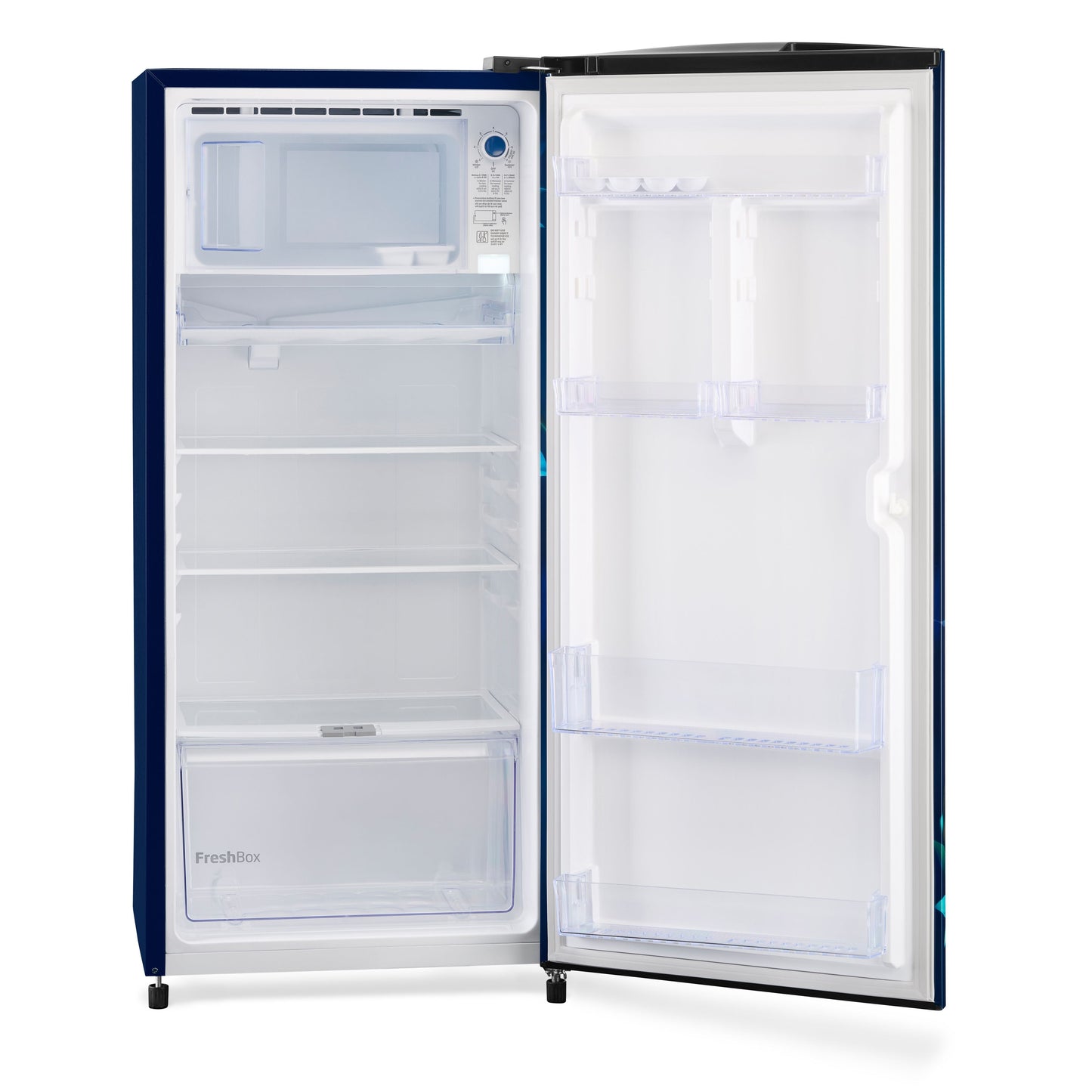Voltas beko RDC220C / S0BTE0M0000GD 185 L, 3 Star, Direct Cool Single Door Refrigerator Tropical Blue