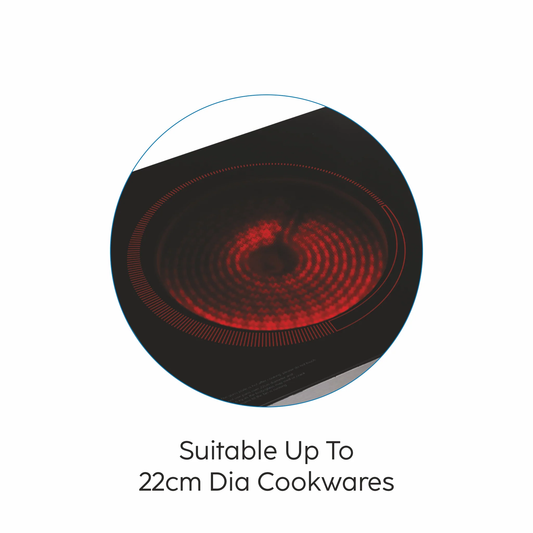Glen SA-3075IR Infrared Cooktop with Touch Controls, Multiple Cooking Modes & All Cookware Compatibility – Energy-Efficient Stove | Suraj Electronics