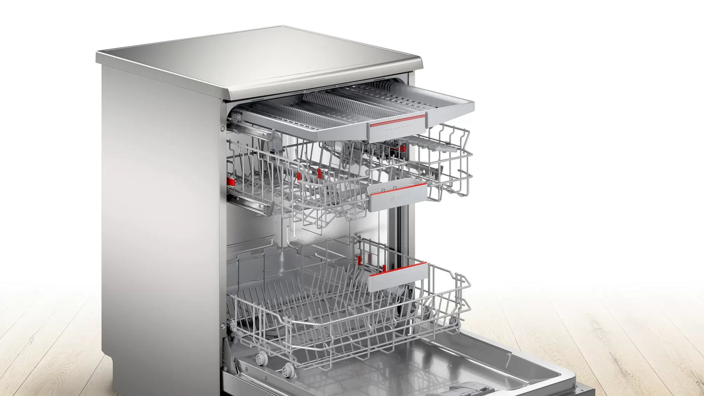 Bosch Dishwasher SMS6HVI00I 14 Place Settings ( Silver Inox)