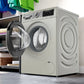 Bosch WGA264AXIN Series 8 11 kg Front Load Washing Machine | i-DOS Smart Dosing | AntiStain | SpeedPerfect | Silver Inox | Suraj Electronics Delhi NCR