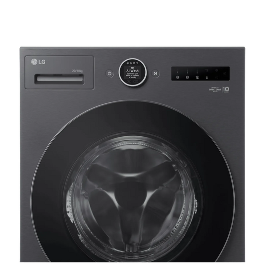 LG FDX92010A9K 20/10 kg Wi-Fi Inverter Fully Automatic Front Load Washing Machine (VX Series, Essence Black)