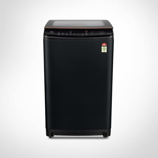 Voltas Beko WTL65VPBGX 6.5 Kg Top Load Washing Machine | Fully Automatic | Inverter Motor | 5 Star Energy Rated | Fountain Wash Technology | Soft Close Lid | Black