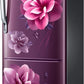 Samsung RR20C2723CR/NL 184L 3 Star Single Door Refrigerator | Direct Cool | Digital Inverter Compressor | Camellia Purple | Base Drawer | Toughened Glass Shelves | 20-Year Warranty | Made in India