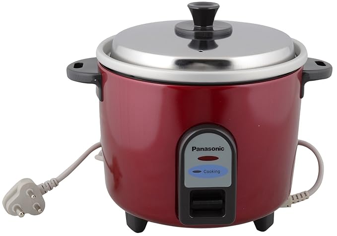 Panasonic Automatic Cooker SR-WA10 E(GE9)  Red Color 1 Liter Capacity 450W