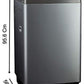 Voltas Beko WTL90UPGB 9.0 kg 5 Star Fully-Automatic Top Loading Washing Machine ( Gray)