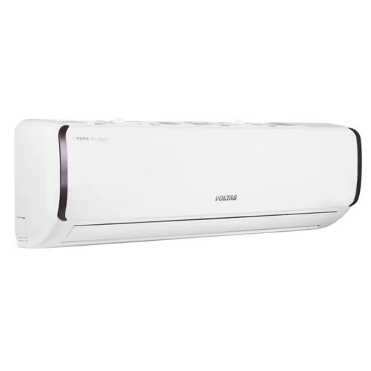 Voltas 185V Verdant Pearl Pure Air 1.5 Ton 5 Star Inverter Expandable Split AC | Super UVC, Titanium Dioxide Filter, 6-Step Cooling, R-32, Copper Condenser – White | Suraj Electronics