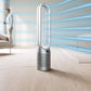 Dyson Air Purifier Cool PC1  ( TP-11 ) | Removes 99.95% of allergens & pollutants as small as PM 0.1 Auto, Sleep and Night modes | Control via remote, App, compatible voice assistants White/Silver | 2 Year Warranty White / Silver