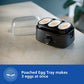 Philips HD9137/90 Egg Boiler 400W | 6-Egg & Poached Egg Maker | Best Price in Delhi NCR