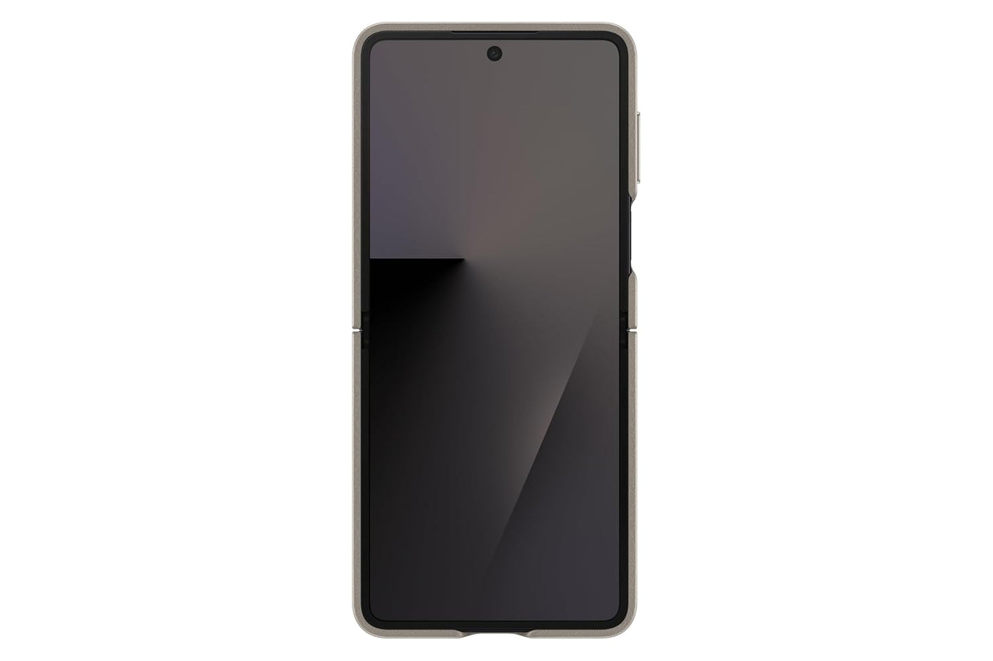 Samsung Galaxy Flip7 Kindsuit Case (Gray) | Vegan Leather | Original Samsung Accessory | Suraj Electronics Delhi NCR