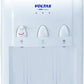 Voltas Mini Magic Pure-T 500W Water Dispenser (White, Hot & Cold, 3 Faucets, Child Lock, 3.2L Cooling, 0.9L Heating, Made in India)