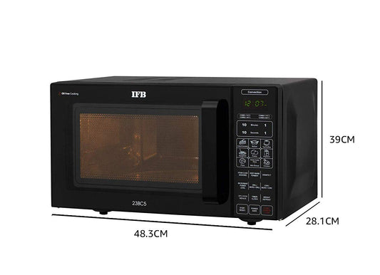 IFB 23BC5 23 L Convection Microwave Oven | Touch Keypad | Steam Clean | Keep Warm | Grill &amp; Bake | Suraj Electronics Delhi NCR