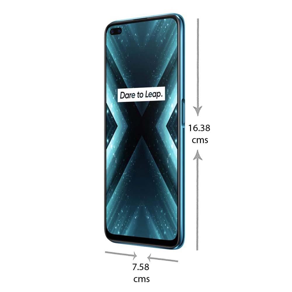 Realme X3 128 GB, 6 GB RAM, Glacier Blue, Mobile phone