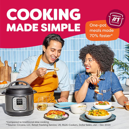 Instant Pot Duo 321 3QT (2.6 L) 7-in-1 Electric Pressure Cooker | Compact Multi-Cooker with Stainless Steel Inner Pot &amp; 700 W Power | Suraj Electronics Delhi NCR
