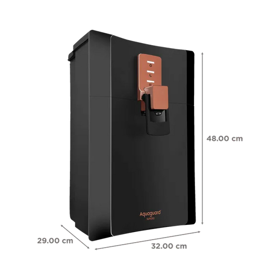 Aquaguard Enrich Superio 5L RO+UV+SS Water Purifier – Black & Metallic Copper