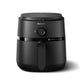 Philips NA120/00 4.2 Litre Airfryer (Black) | Rapid Air Technology | 12 Preset Menus | 1500W | Up to 90% Less Fat | Made in India – Buy Online at Suraj Electronics