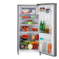 LG GL-B199ODGC 185 L Direct Cool Single Door Refrigerator | 2 Star Rating | Toughened Glass Shelves | Anti-Bacterial Gasket | Stabilizer Free | Dim Grey