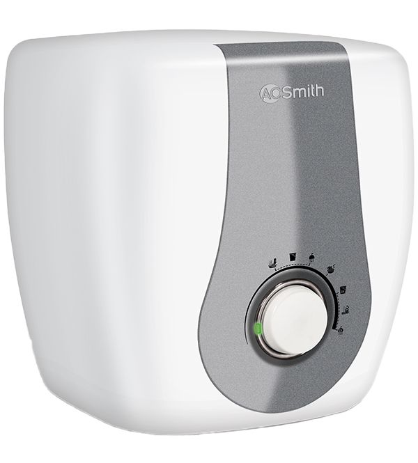AO Smith Finesse 25 Litre 5 Star Storage Water Geyser (White, 2000W, 8 Bar Pressure, Glass-Coated Element)