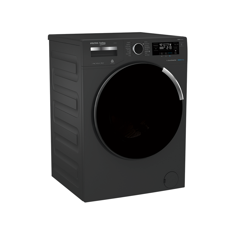 Voltas Beko WFL8014VTAP 8 kg 5 Star Front Load Washing Machine | ProSmart™ Inverter | AutoDose | StainExpert™ | Suraj Electronics Delhi NCR