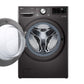 LG FHD1508STB Front Load Washer-Dryer with AI Direct Drive, Turbowash, Steam and ThinQ (15/8 kg, Black VCM)