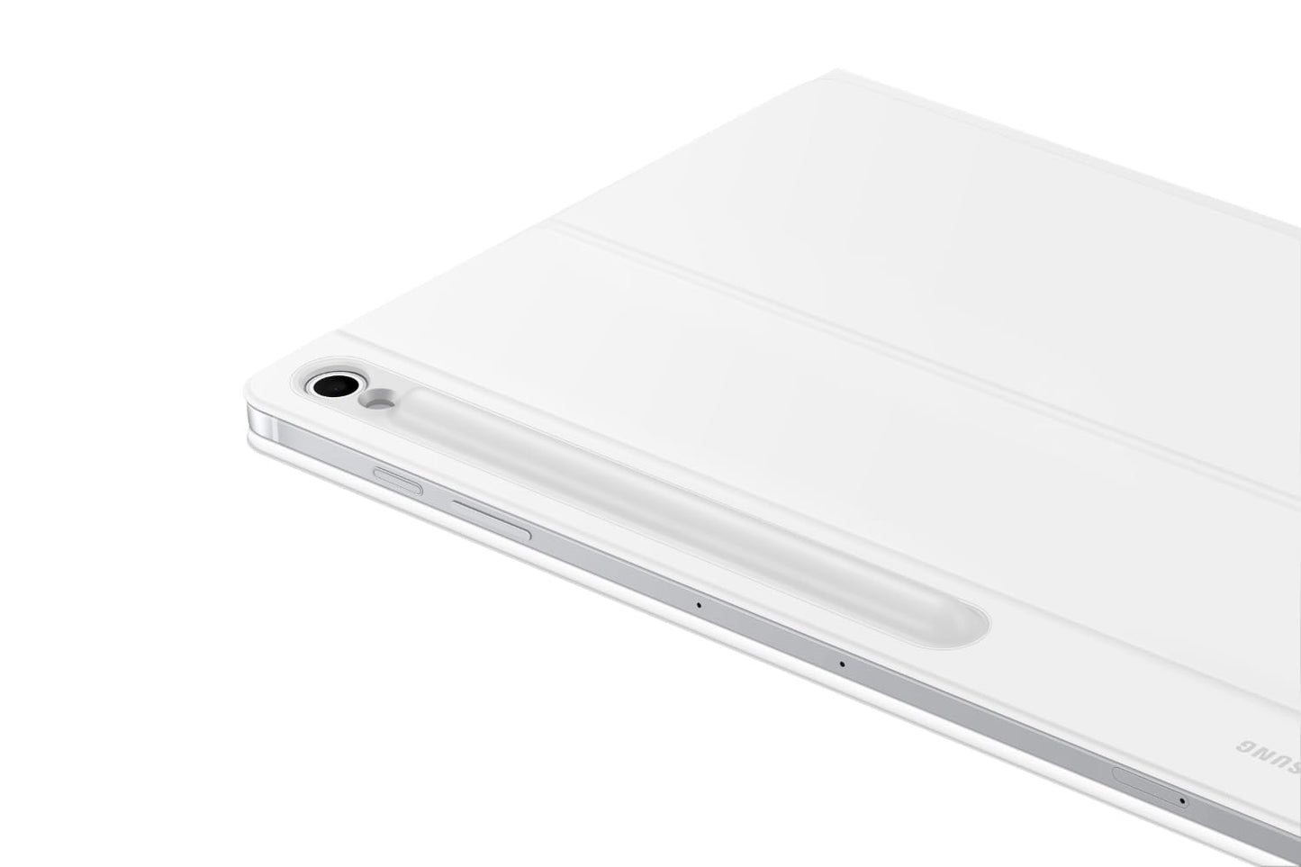 Samsung Galaxy Tab S10 FE+ Book Cover Keyboard with AI Key, White