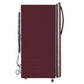 LG GL-B211HSBD, 201 Ltrs 3 Star Inverter Direct Cool Single Door Refrigerator,  Scarlet Bloom