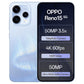 Oppo Reno15 5G 256 GB, 8 GB RAM, Aurora Blue, Mobile Phone