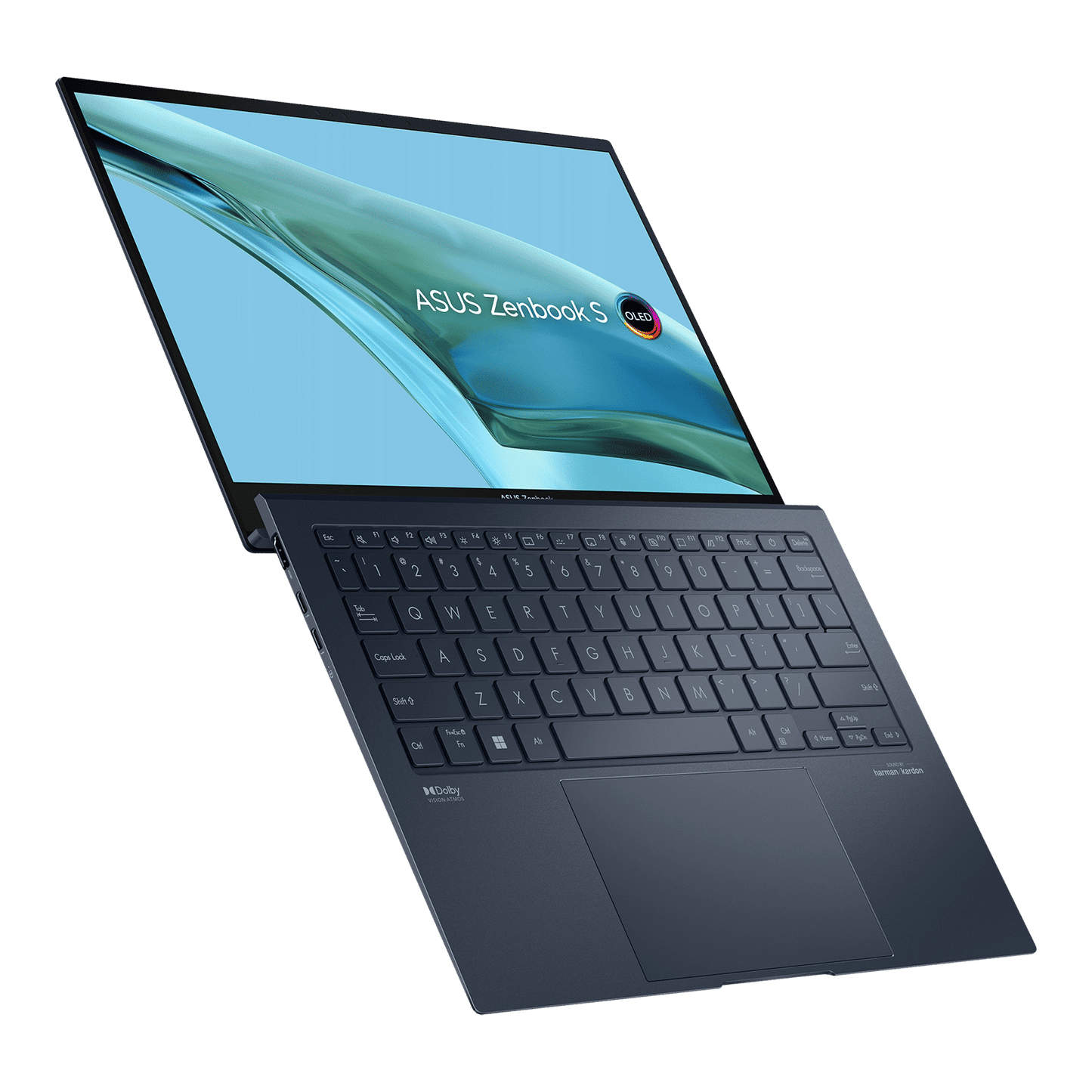 ASUS Zenbook S 13 Intel Core i7 13th Gen Thin and Light Laptop (16GB, 1TB SSD, Windows 11 Home, 13.3 inch OLED Display, MS Office 2021, Ponder Blue, 1 KG)