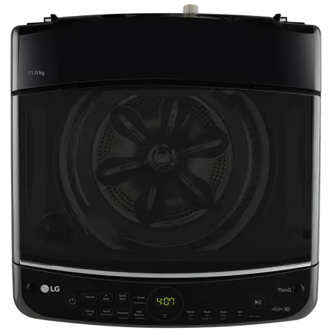 LG THD11SWM 11 Kg 5 Star AI Inverter Top Load Washing Machine (TurboWash, Steam, Wi-Fi Enabled, 6 Motion DD, Middle Black) – Fully Automatic