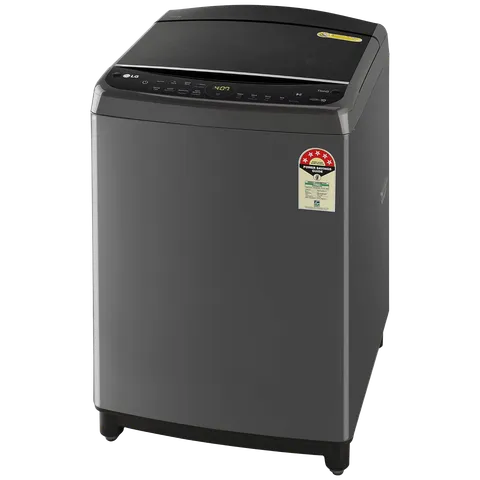 LG THD11SWM 11 Kg 5 Star AI Inverter Top Load Washing Machine (TurboWash, Steam, Wi-Fi Enabled, 6 Motion DD, Middle Black) – Fully Automatic