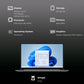 Lenovo IdeaPad 1 15ALC7 AMD Ryzen 5 (15.6 inch, 8GB, 512GB, Windows, MS Office 2021, AMD Radeon, Full HD Display, Graphite Grey, 82R400BSIN)