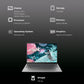 Lenovo Yoga Slim 6 14IRH8 Intel Core i5 13th Gen (14 inch, 16GB, 1TB, Windows, MS Office 2021, Intel Iris Xe, OLED Display, Metallic Grey, 83E00015IN)