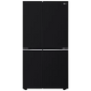 LG GLB257HWB3 Convertible 650 Litres 3 Star Frost Free Side by Side Refrigerator with Multi Air Flow (Western Black)