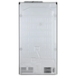 LG GLB257HWB3 Convertible 650 Litres 3 Star Frost Free Side by Side Refrigerator with Multi Air Flow (Western Black)
