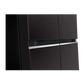 LG GLB257HWB3 Convertible 650 Litres 3 Star Frost Free Side by Side Refrigerator with Multi Air Flow (Western Black)