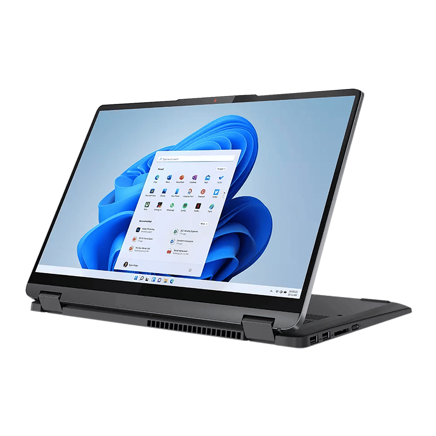 Lenovo IdeaPad Flex 5 14IAU7 Intel Core i3 12th Gen (14 inch, 8GB, 512GB, Windows 11 Home, MS Office 2021, Intel UHD, WUXGA IPS Display, Storm Grey, 82R700KHIN)
