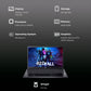 acer Nitro 5 Intel Core i5 13th Gen Gaming Laptop (16GB, 512GB, Windows 11 Home, 6GB Graphics, 15.6 inch 144 Hz FHD IPS Display, NVIDIA GeForce RTX 4050, MS Office 2021, Obsidian Black, 2.13 KG)