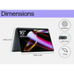 HP Spectre 16 x360 16 aa0664TX Intel Core Ultra 7 Touchscreen 2-in-1 Laptop (32GB, 1TB SSD, Windows 11 Home, 6GB Graphics, 16 inch OLED Display, Space Blue Aluminum, 1.95 KG)