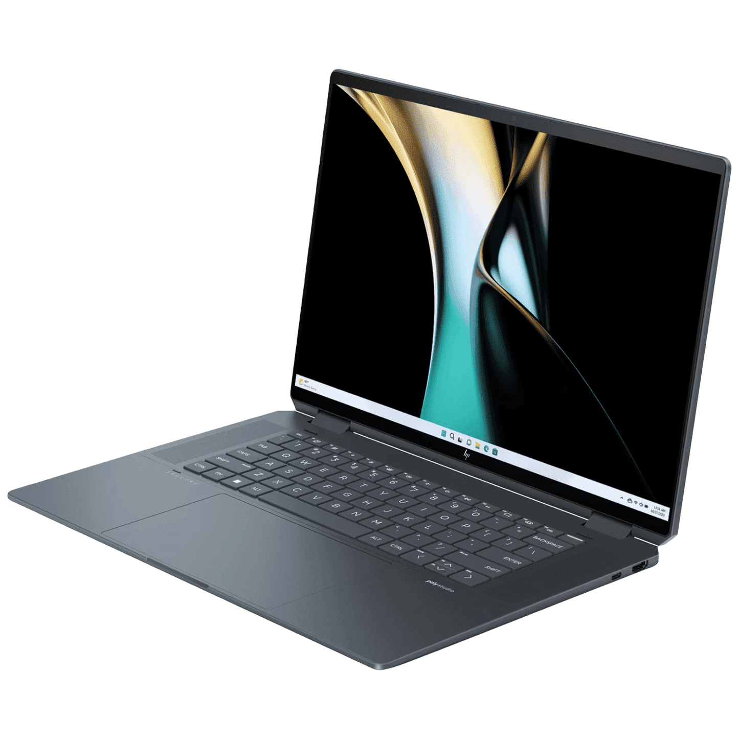 HP Spectre 16 x360 16 aa0664TX Intel Core Ultra 7 Touchscreen 2-in-1 Laptop (32GB, 1TB SSD, Windows 11 Home, 6GB Graphics, 16 inch OLED Display, Space Blue Aluminum, 1.95 KG)