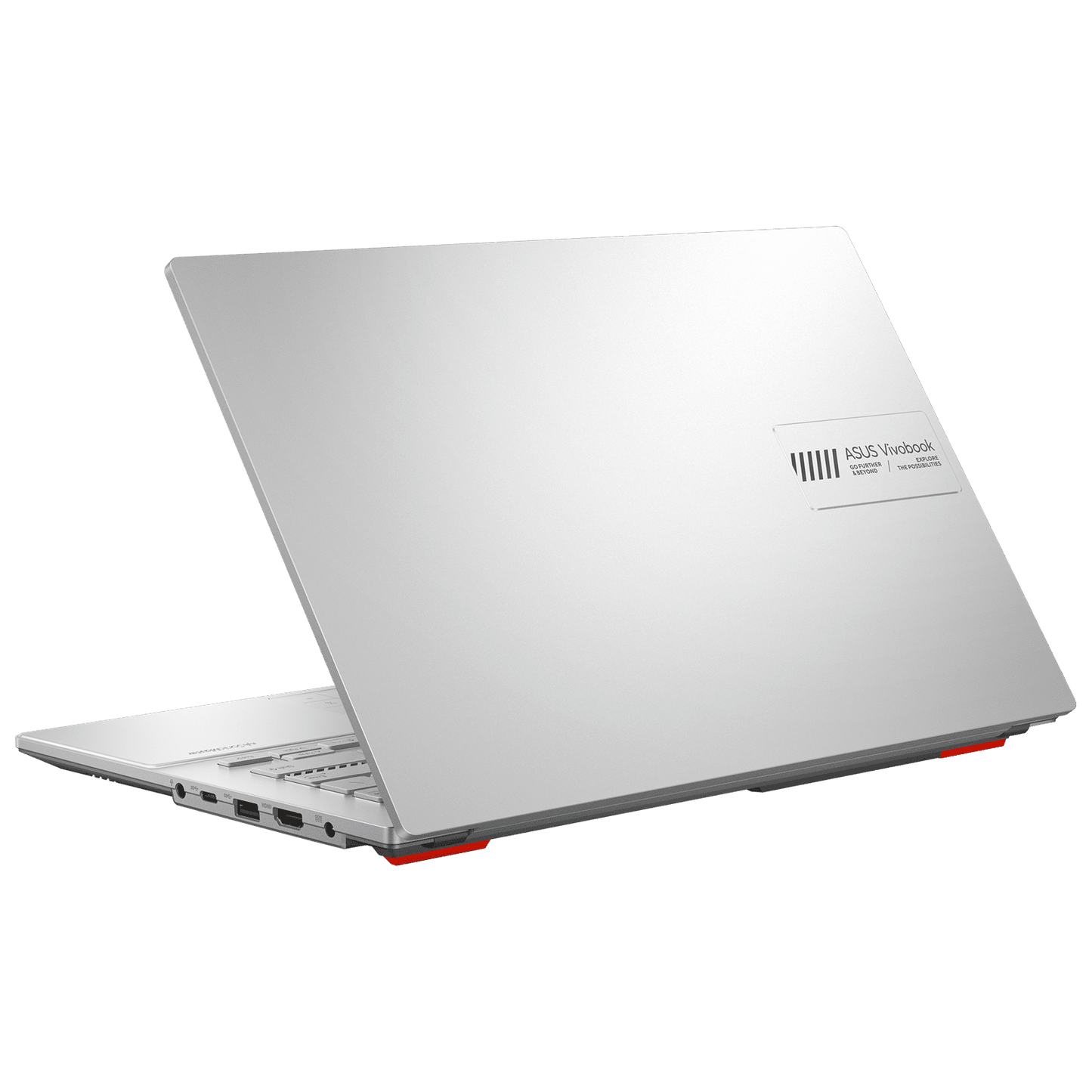 ASUS Vivobook Go 14 E1404FA-NK521WS AMD Ryzen 5 7520U 7th Gen Thin and Light Laptop (8GB, 512GB SSD, Windows 11 Home, 14 inch Full HD Display, MS Office Home & Student 2021, Cool Silver, 1.38 KG)