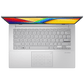 ASUS Vivobook Go 14 E1404FA-NK521WS AMD Ryzen 5 7520U 7th Gen Thin and Light Laptop (8GB, 512GB SSD, Windows 11 Home, 14 inch Full HD Display, MS Office Home & Student 2021, Cool Silver, 1.38 KG)