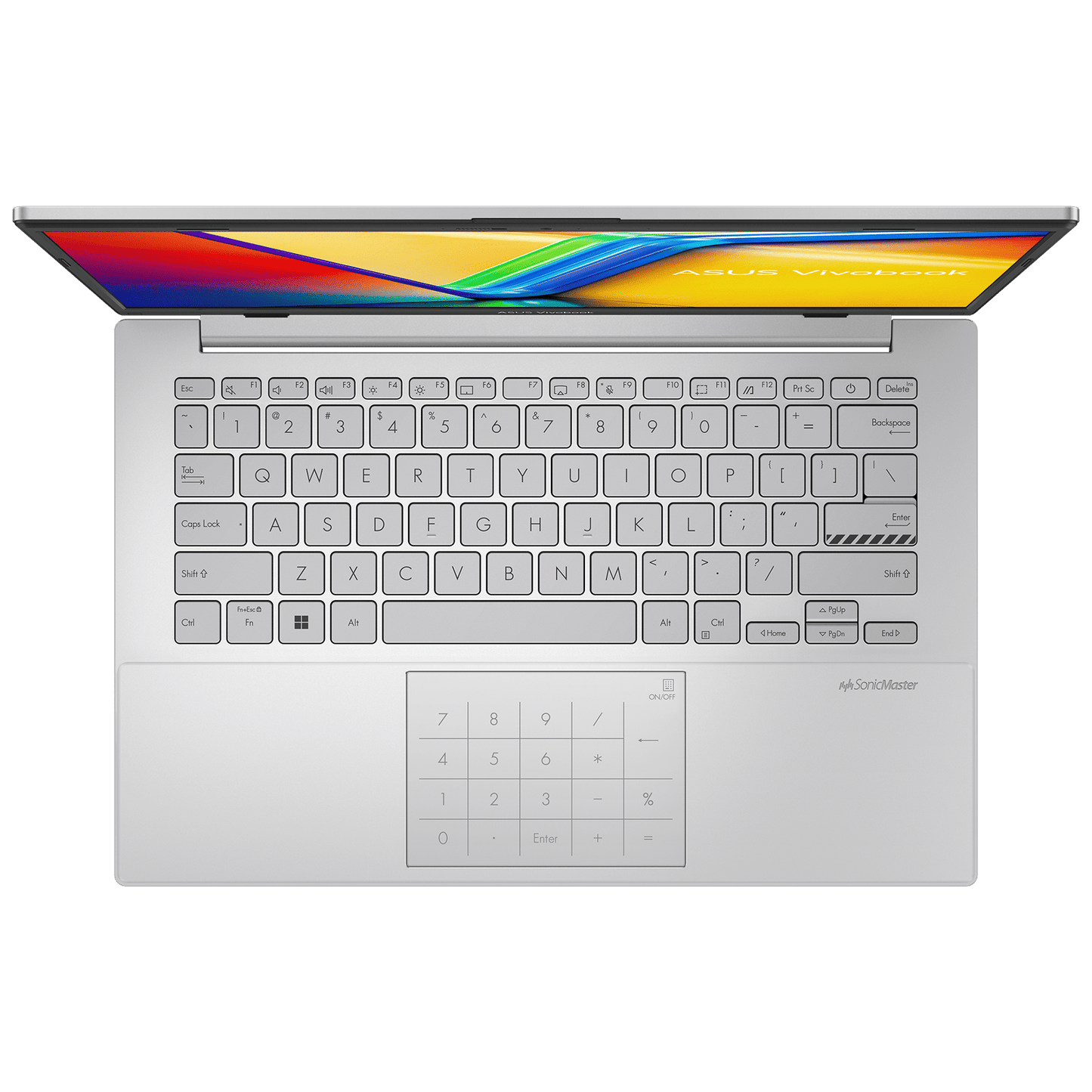ASUS Vivobook Go 14 E1404FA-NK521WS AMD Ryzen 5 7520U 7th Gen Thin and Light Laptop (8GB, 512GB SSD, Windows 11 Home, 14 inch Full HD Display, MS Office Home & Student 2021, Cool Silver, 1.38 KG)