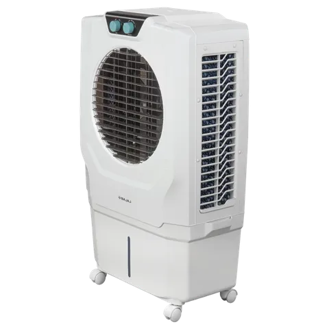 Bajaj Shield Specter 55L Desert Air Cooler | 100 Ft Air Throw | Hexacool Technology | Inverter Compatible | Honeycomb Pads | 300 Sq. Ft. Coverage