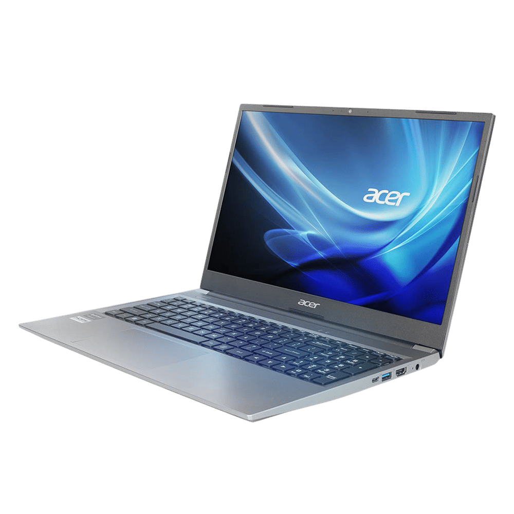 acer AL1541 AMD Ryzen3 Laptop (8GB, 512GB SSD, Windows 11 Home, 15.6 inch Full HD LCD Display, Steel Gray, 1.59 KG)