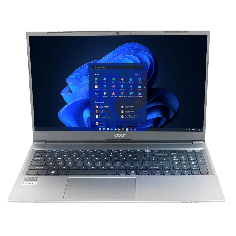 acer AL1541 AMD Ryzen3 Laptop (8GB, 512GB SSD, Windows 11 Home, 15.6 inch Full HD LCD Display, Steel Gray, 1.59 KG)