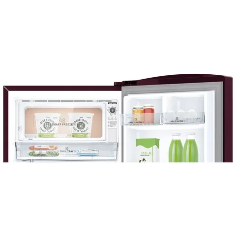 IFB IFBDC2133FRH Metal Cool 193 Litres 3 Star Direct Cool Single Door Refrigerator with Antibacterial Gasket ( Red Flower)