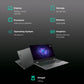 Lenovo LOQ 15IAX9 Intel Core i5 12th Gen Gaming Laptop (12GB, 512GB SSD, Windows 11 Home, 4GB Graphics, 15.6 inch 144 Hz Full HD IPS Display, NVIDIA GeForce RTX 2050, MS Office Home & Student, Luna Grey, 2.38 KG)