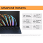 HP Envy x360 14 fc0100TU Intel Core Ultra 7 Touchscreen 2-in-1 Laptop (32GB, 1TB SSD, Windows 11 Home, 14 inch OLED Display, MS Office 2021, Atmospheric Blue, 1.39 KG)