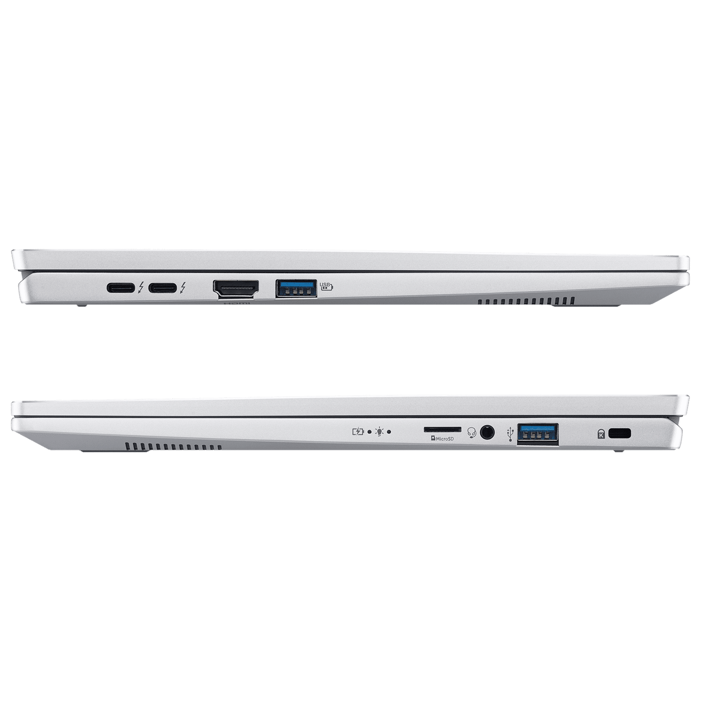 acer Swift Go 14 SFG14-73T Intel Core Ultra 7 Touchscreen Thin & Light Laptop (16GB, 1TB SSD, Windows 11 Home, 14 inch OLED IPS Display, MS Office, Pure Silver, 1.32 KG)